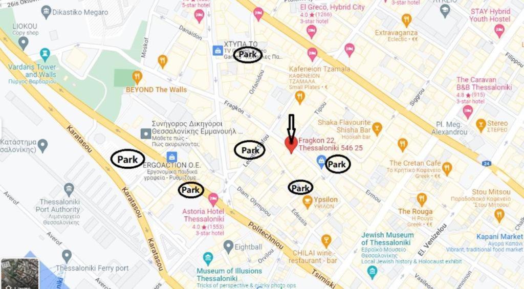 Thessaloniki_City_Center Apartment Ngoại thất bức ảnh